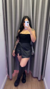 Short Saia Fivela - Preto
