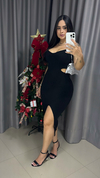 Vestido Tubinho Tricot Modal - Preto