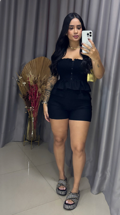 Conjunto Linho - Preto