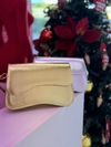 Bolsa Metalizada Dourada Com 2 Alças