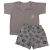 PIJAMA CURTO COM MANGA SURF CINZA 8002309 - comprar online