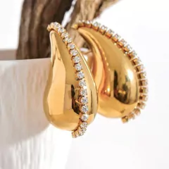 BRINCO GOTA BOLD COM FILEIRA DE ZIRCÔNIAS - loja online