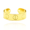 ANEL INSPIRED GRIFE REGULÁVEL - BANHADO A OURO18K - comprar online