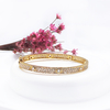 BRACELETE CRAVEJADO INSPIRED GRIFE - BANHADO A OURO18K