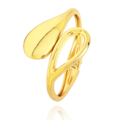 BRACELETE LISO GOTAS - FARFALLA JOIAS - Atacado de Semijoias