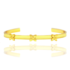 BRACELETE LISO COM MONOGRAMA - comprar online