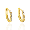 BRINCO OVAL CLICK CRAVEJADO