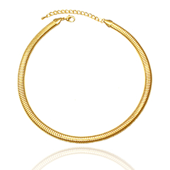 CHOCKER DE MALHA TEXTURIZADA