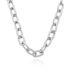 COLAR ELOS COM DOIS ELOS CRAVEJADOS na internet