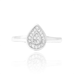 ANEL GOTA CRAVEJADA COLORIDA - BANHADO A OURO 18K - comprar online