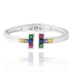 BRACELETE T INSPIRED TIFFANY - BANHADO A OURO18K