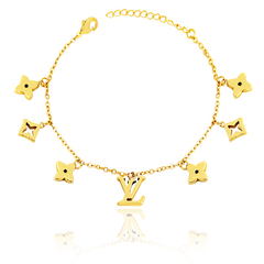 PULSEIRA COM MONOGRAMAS LISO - comprar online