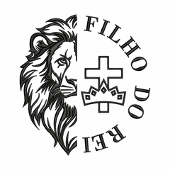 Matriz de Bordado - Leão Filho do Rei