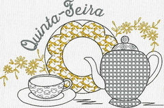 Matrizes Semaninha Retrô - HPbordados