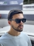 ÓCULOS QUADRADO VOXY CLÁSSICO PRETO E LARANJA