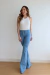 Calça Flare Ana - Jeans Claro - Shop Laume