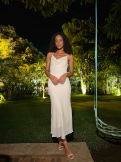 Vestido Dança das Estrelas Off White