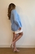 Camisa de Linho Silvia | Azul Claro - Shop Laume