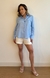 Camisa de Linho Silvia | Azul Claro na internet