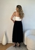 Saia Midi Laís | Preta - Shop Laume