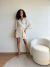Vestido Curto Luciana Areia - comprar online