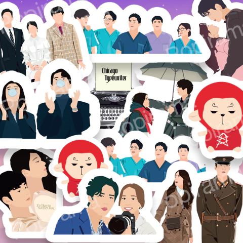 Kit de Adesivos Sortidos