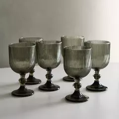 Set 6 Copas Altas PRAGA Grises - PREVENTA - comprar online