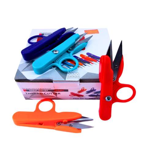 TIJERA GENERICA MANGO PLASTICO CORTAHILO