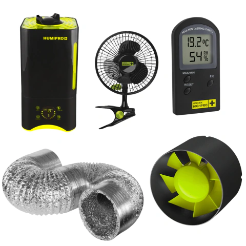 Kit Cultivo Indoor Garden High Pro Humipro Profan Prohygro