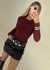 Body Audrey Decote Costas Vinho - loja online