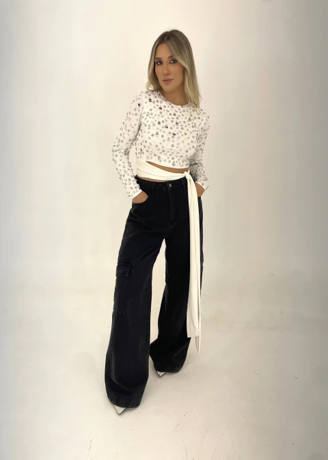 Top Hailey Off White - comprar online