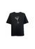 T-Shirt Regular Cocktail Preta