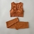 Conjunto Top'V e Legging - Seamless - TERRACOTA