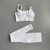 Conjunto Top Alça e Legging - BRANCO LUAL