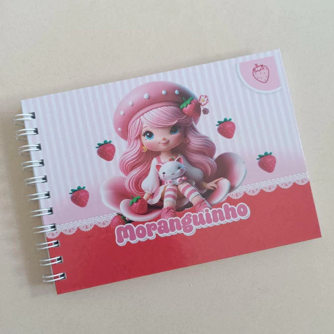 Livro de Colorir 15x21 CD 50fls 120g Rara Papelaria | MORANGUINHO