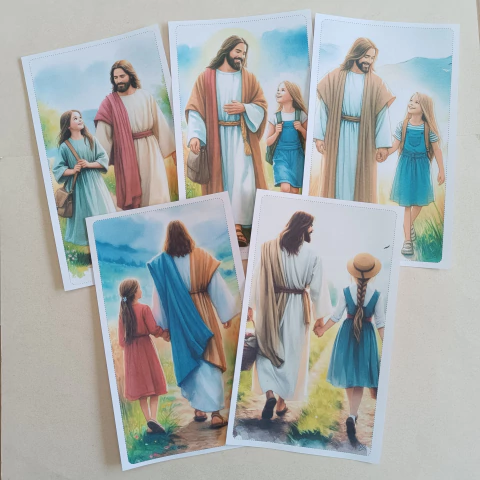 Papéis de Carta Coleção ELE & EU com 05 unidades | Parte 4