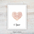 Quadro Decorativo | AMOR DIAMANTE ROSA - comprar online