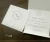 Convite de Casamento QUADRADO Branco com Cinza