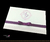 Convite de Casamento CLÁSSICO Branco com Roxo - comprar online