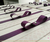 Convite de Casamento CLÁSSICO Branco com Roxo