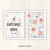 KIT Quadros Decorativos | FÉ, ESPERANÇA E AMOR - FLORES SALMÃO - comprar online