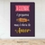 Placa Decorativa em MDF 21x30 | A COZINHA É PEQUENA ROLO