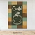 Placa Decorativa em MDF 21x30 | CAFÉ