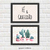 KIT Quadros Decorativos | FÉ E GRATIDÃO - CACTOS