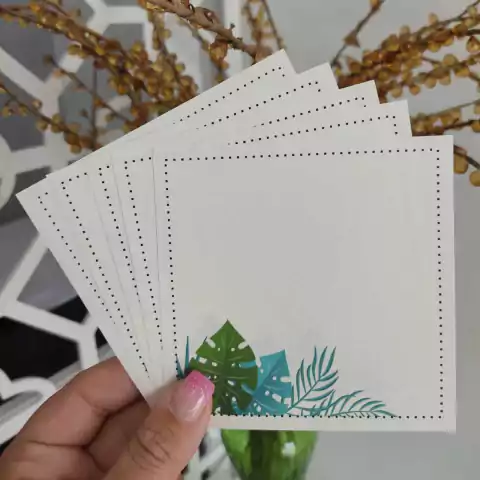 Bloquinho de Recado 10x10 50 folhas | COSTELA DE ADÃO