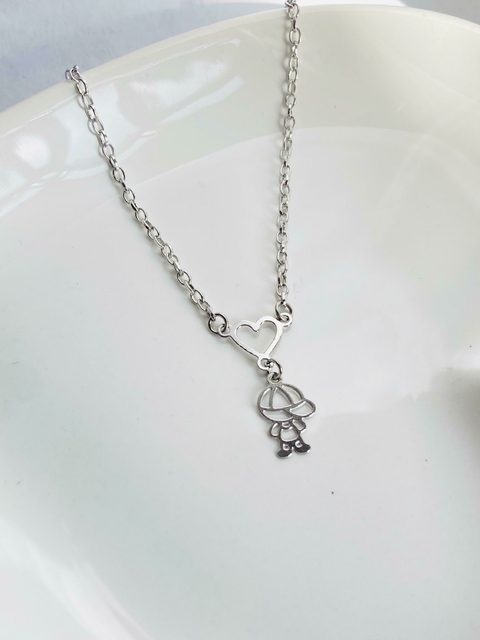 Colar Menino Aço Inox - comprar online