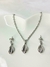 Conjunto Brinco e Colar Búzios Aço Inox - loja online