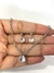 Conjunto Brinco e Colar com Zircônia Aço Inox na internet