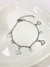 Pulseira Borboletas Vazadas e Zircônias Aço Inox - comprar online