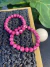 Pulseira Pedra Mesclada Rosa - comprar online